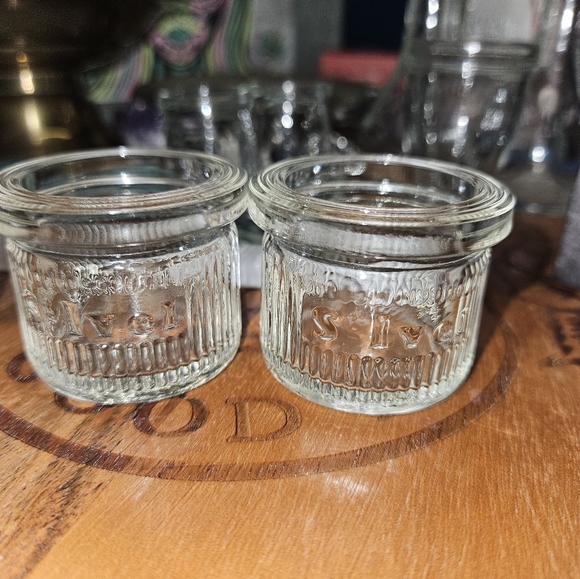St Ivel Other - Vintage St Ivel Glass Jars Set